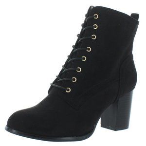 Journee Collection Black Ankle Boots NWOB